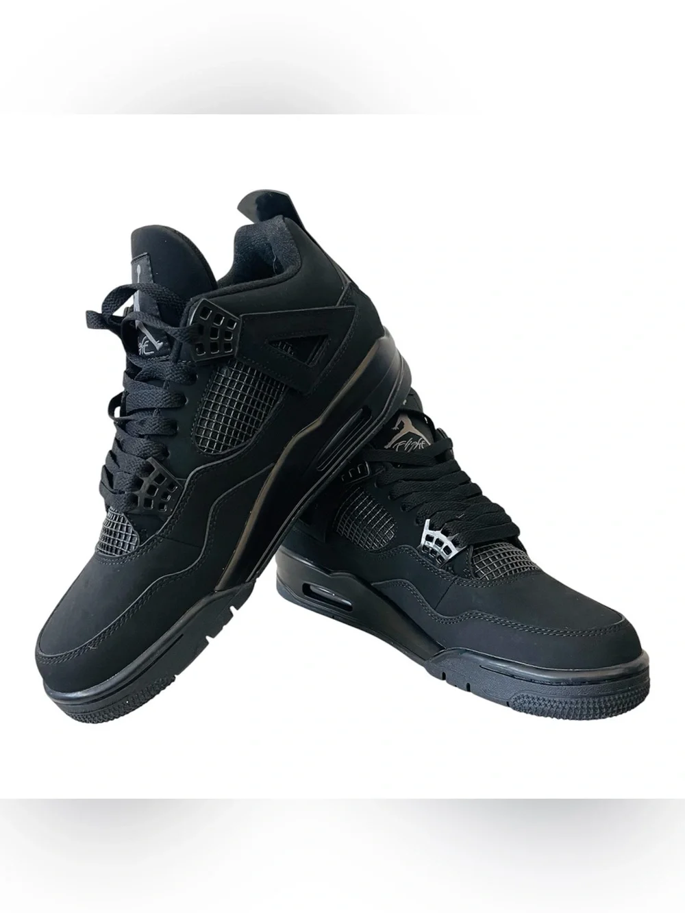 Jordan 4 Thunder Men's Retro Mid Top Basketball Shoes  (Size 8.5)